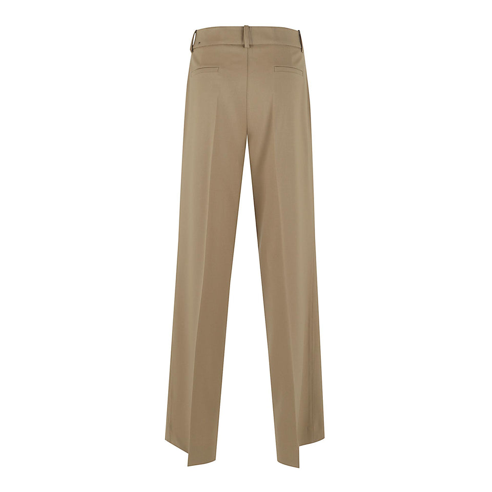 Pantalone sartoriale in lana beige D231491 LILIUXY25006 P.A.R.O.S.H. 