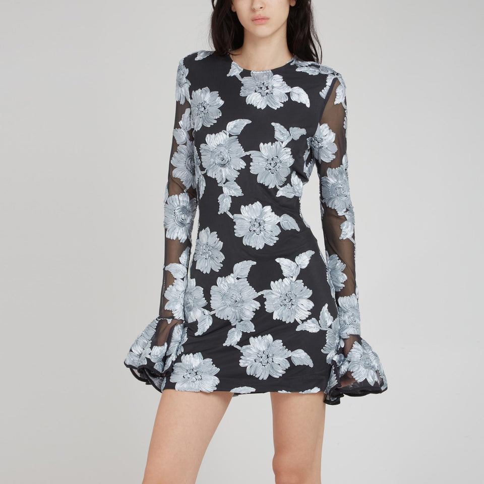 Abito in tessuto multicolor