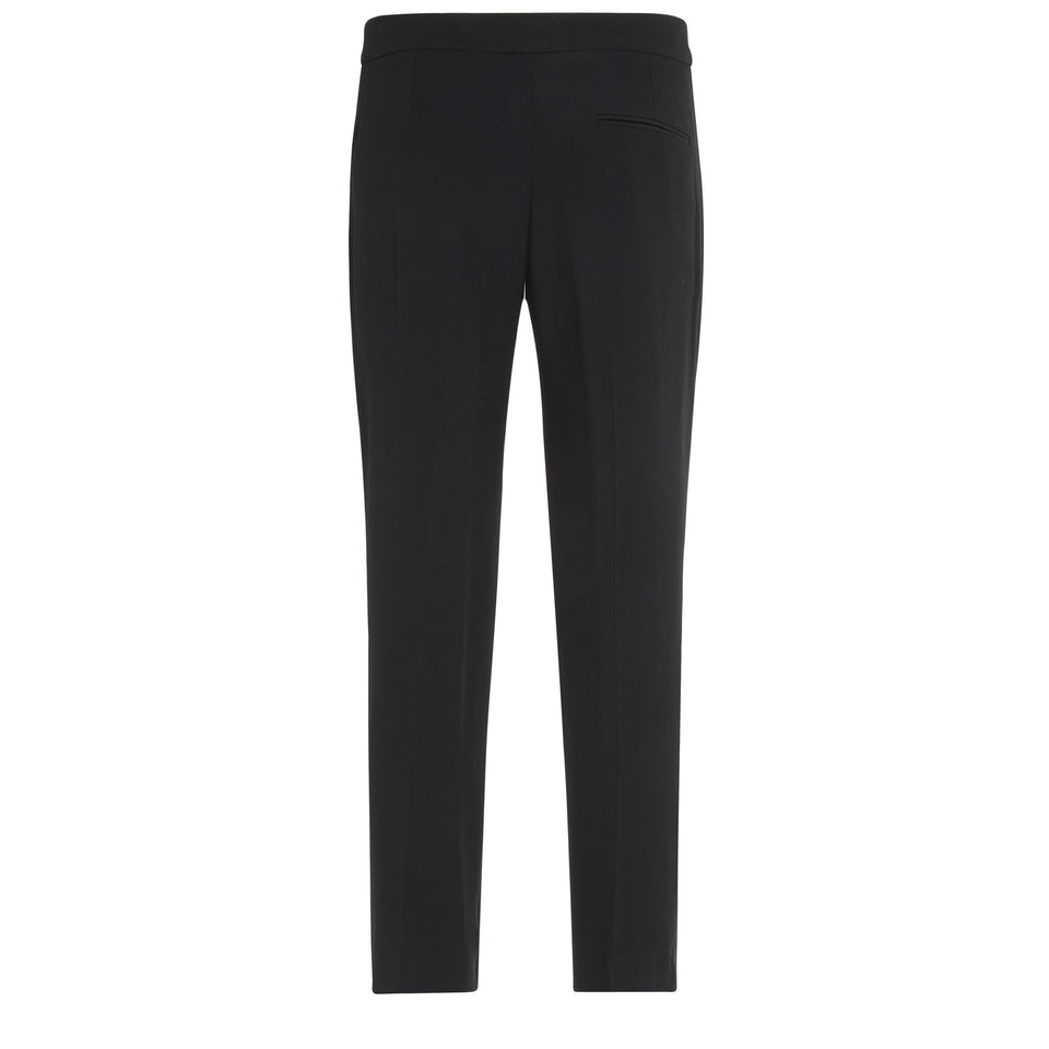 Pantalone in lana nero