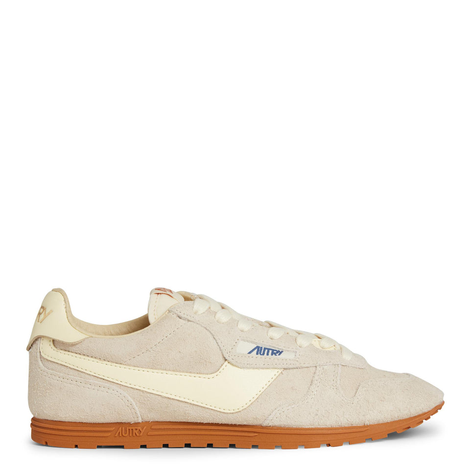 Sneakers ''Windspin'' in suede beige WSLW-UB01 WIFE/RUT AUTRY 