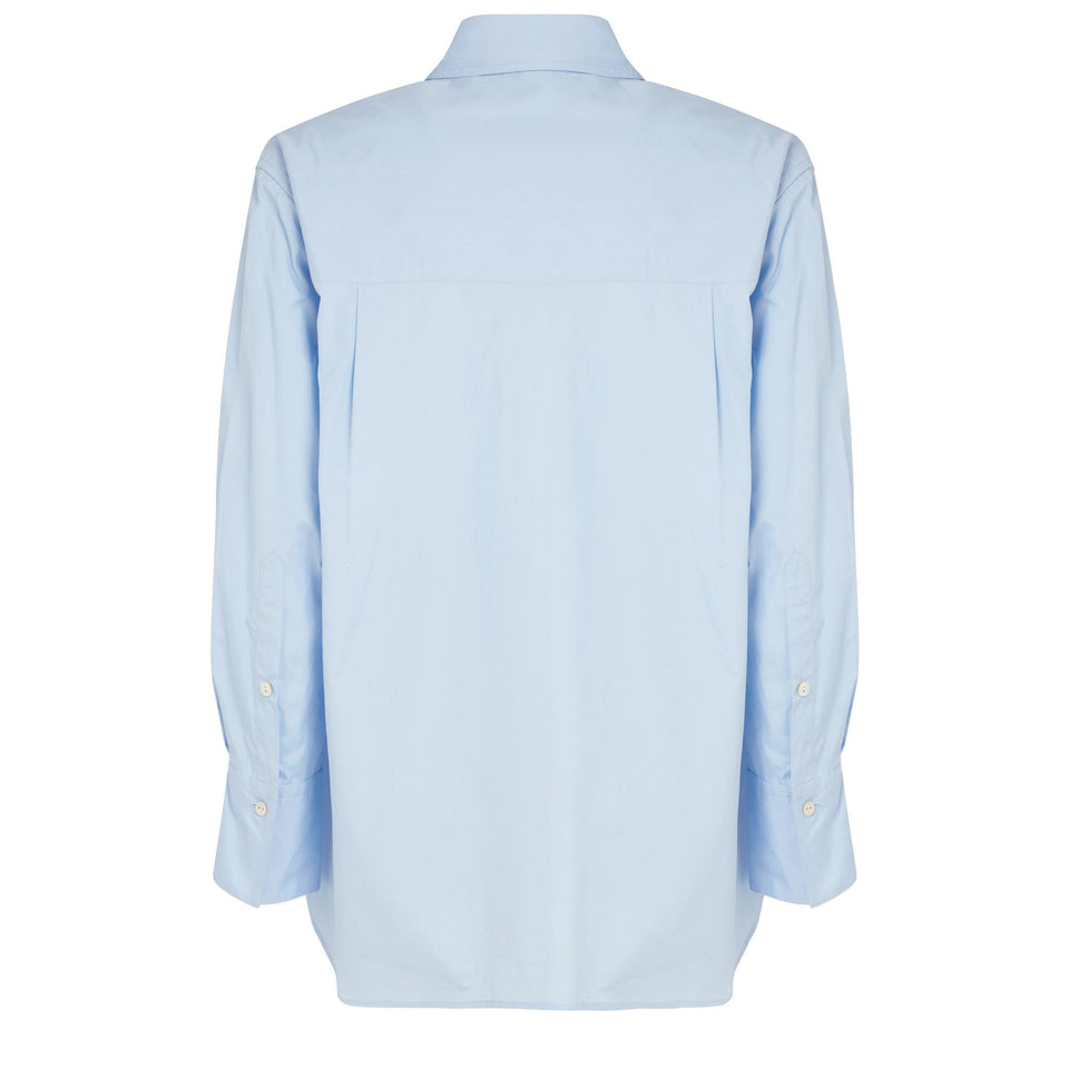 Camicia in cotone azzurra - GIO MORETTI