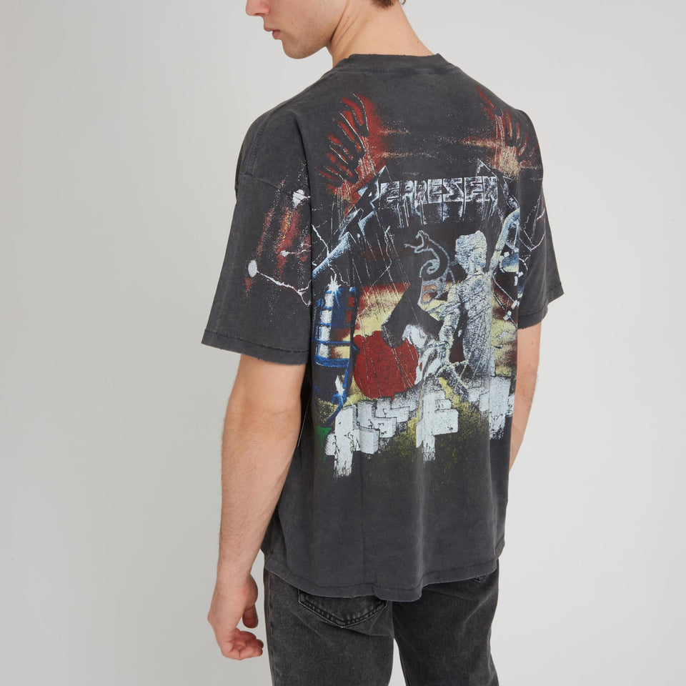 T-shirt in cotone multicolor