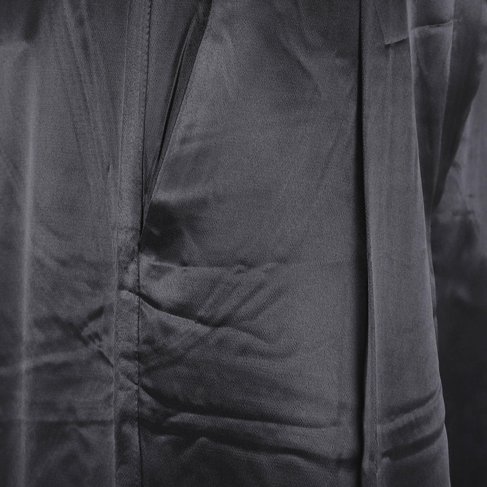 Pantalone in raso nero TM180408A TNV127999 THE ANDAMANE 