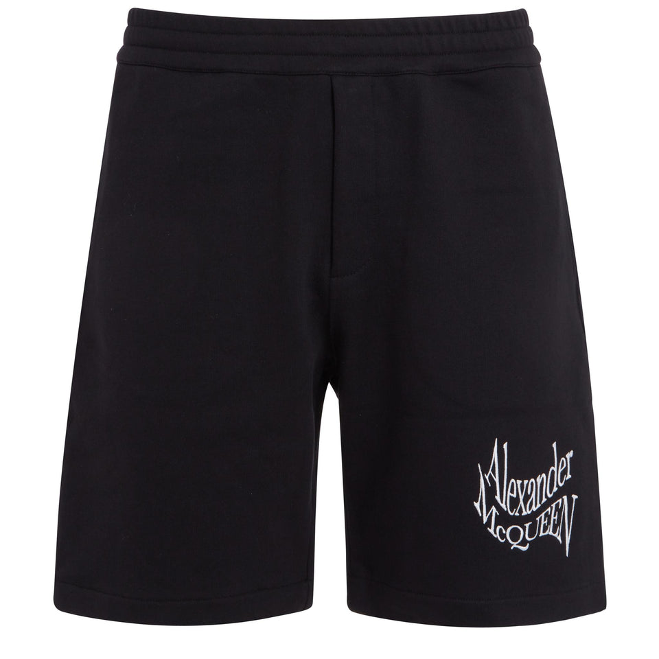 Shorts in cotone neri