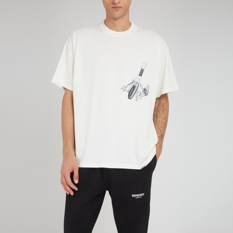 White cotton T-shirt