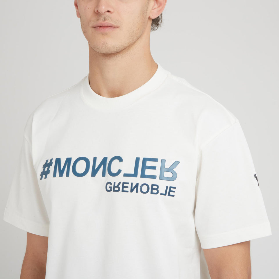 T-shirt ''Grenoble'' in cotone bianca