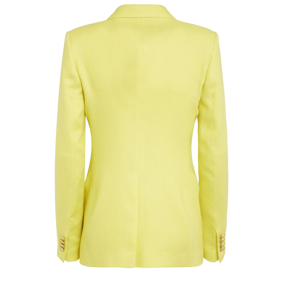 Blazer in lana giallo - GIO MORETTI