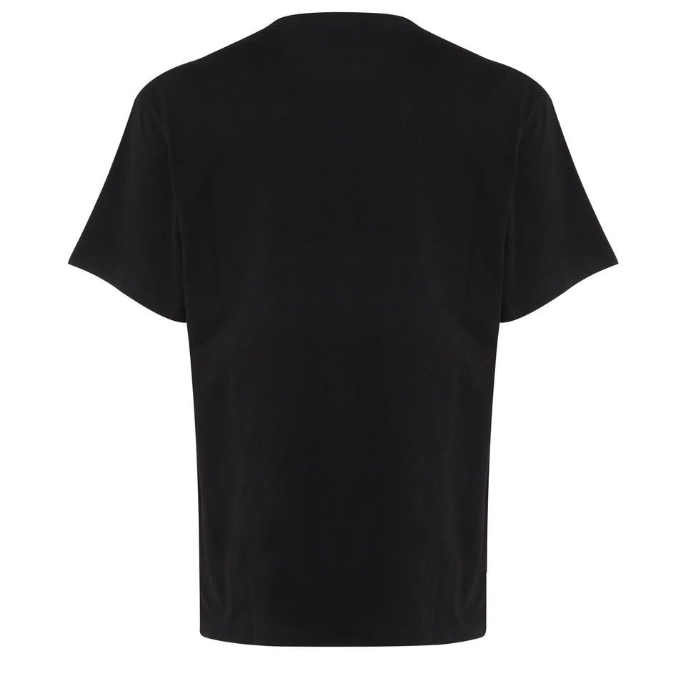 T-shirt in cotone nera