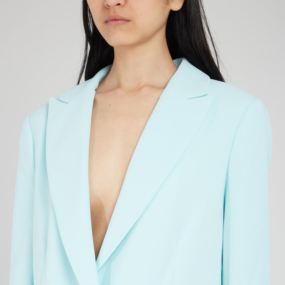 Giacca in tessuto azzurra - GIO MORETTI