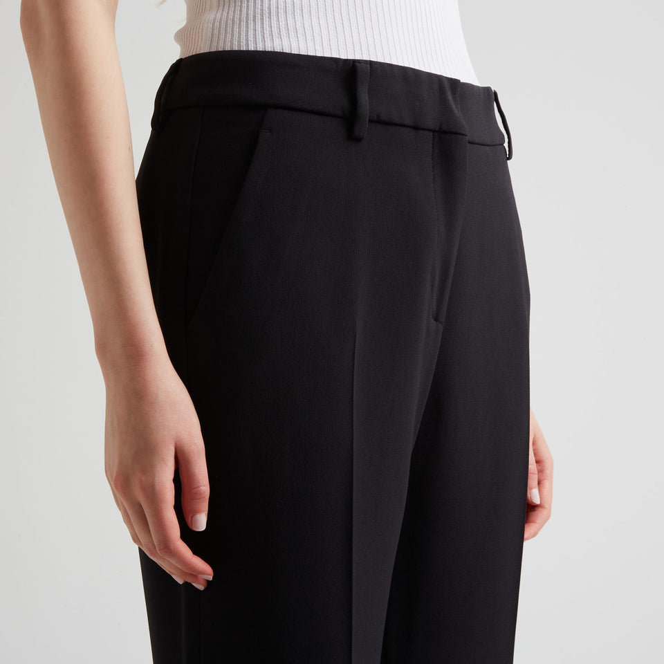 Pantalone sartoriale in tessuto blu