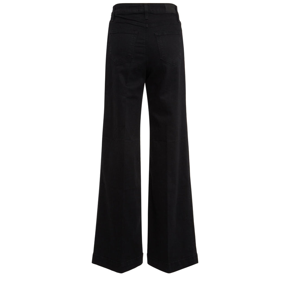 Jeans "Harper" in denim nero