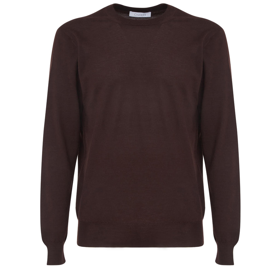 Brown cashmere sweater