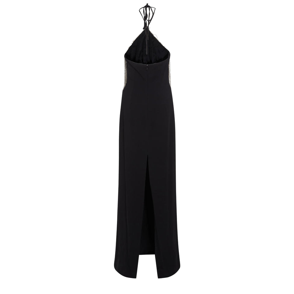 Abito in tessuto nero