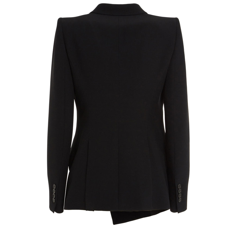 Giacca in tessuto nera - GIO MORETTI