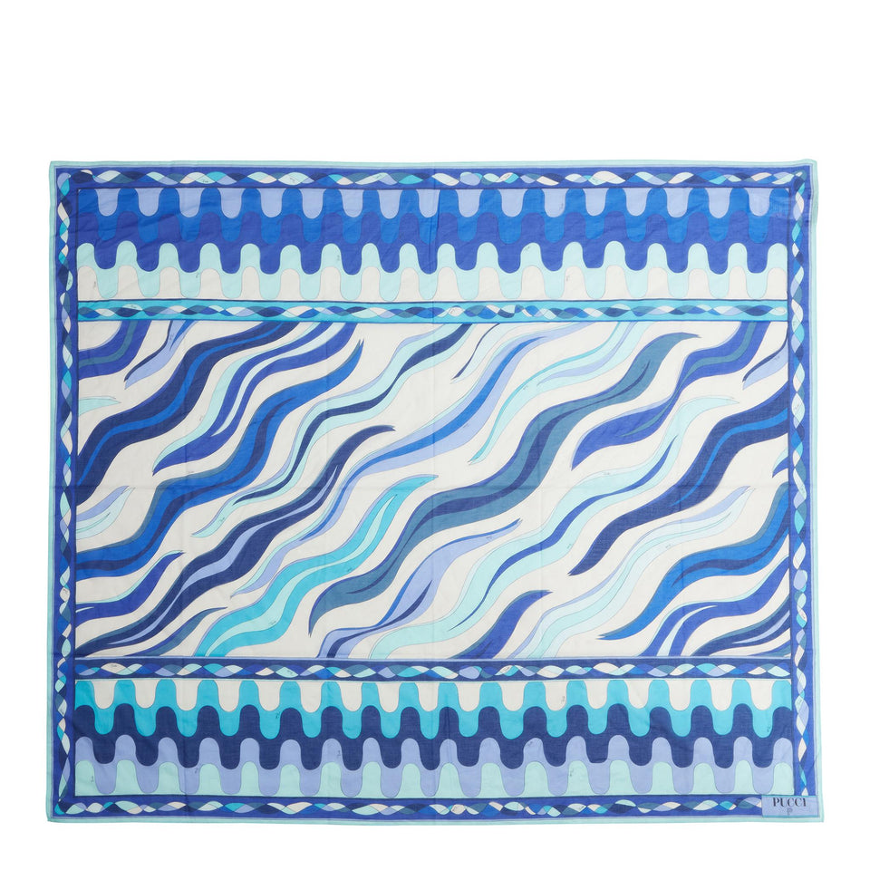 Pareo in seta multicolor