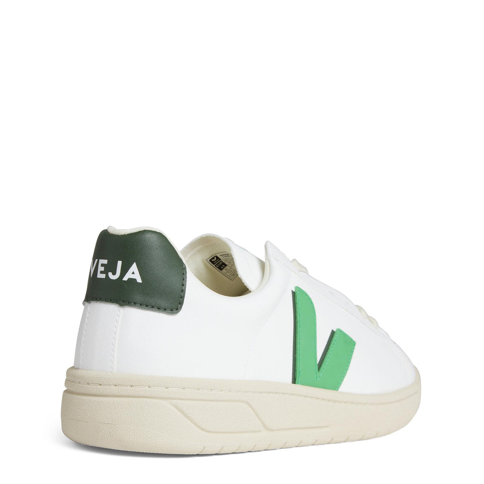 Sneakers ''V-12'' in pelle bianca UW0703509 WHITE-LEAF-CYPRUS VEJA 
