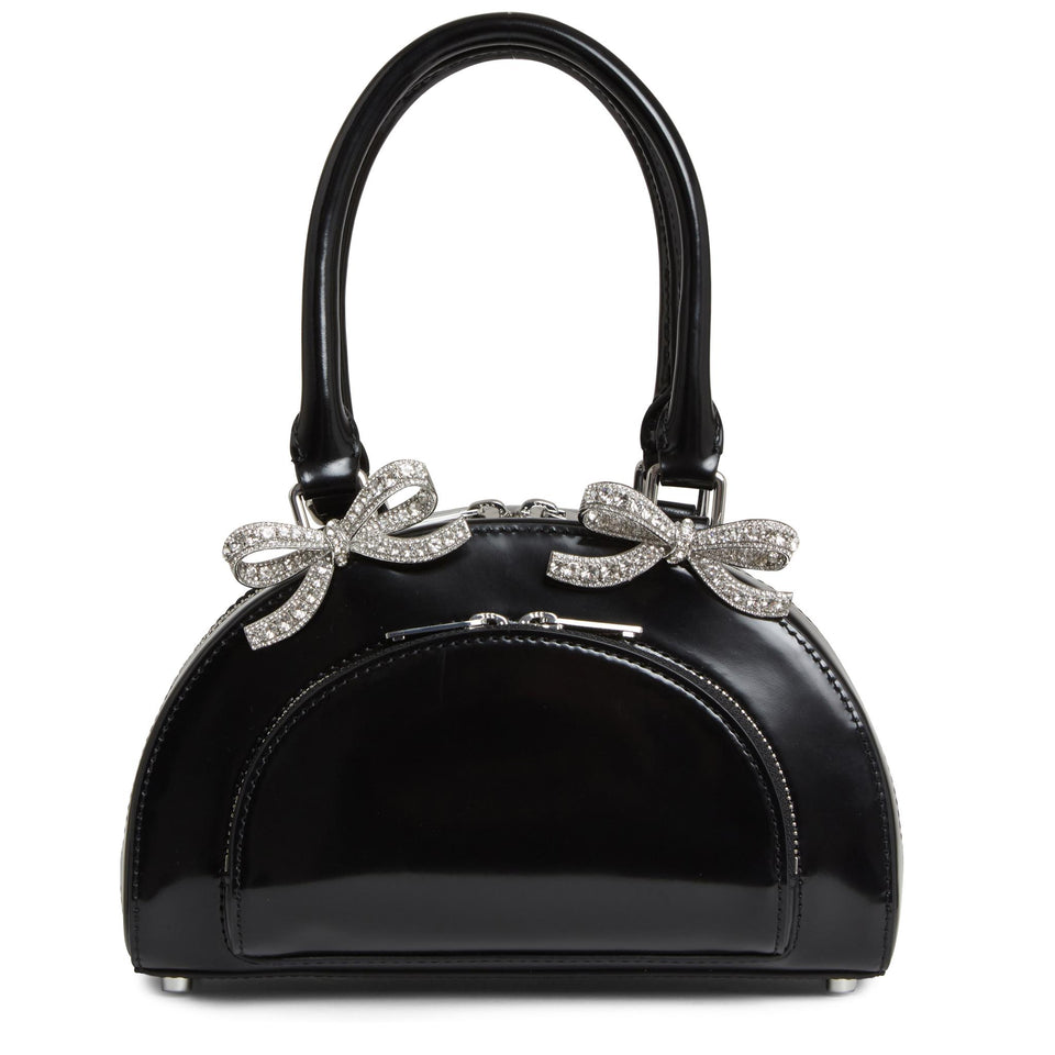 Borsa piccola in pelle nera