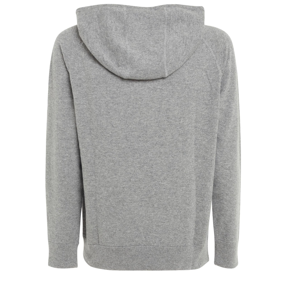 Maglia in cashmere grigia