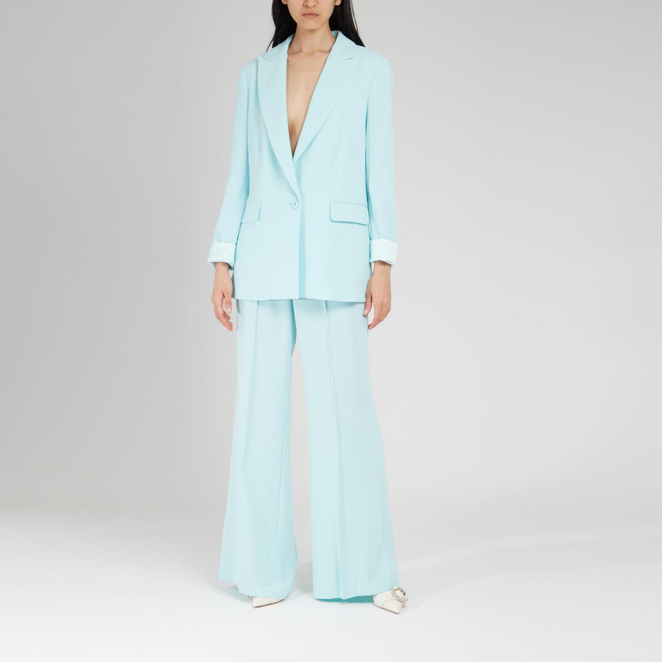 Giacca in tessuto azzurra - GIO MORETTI