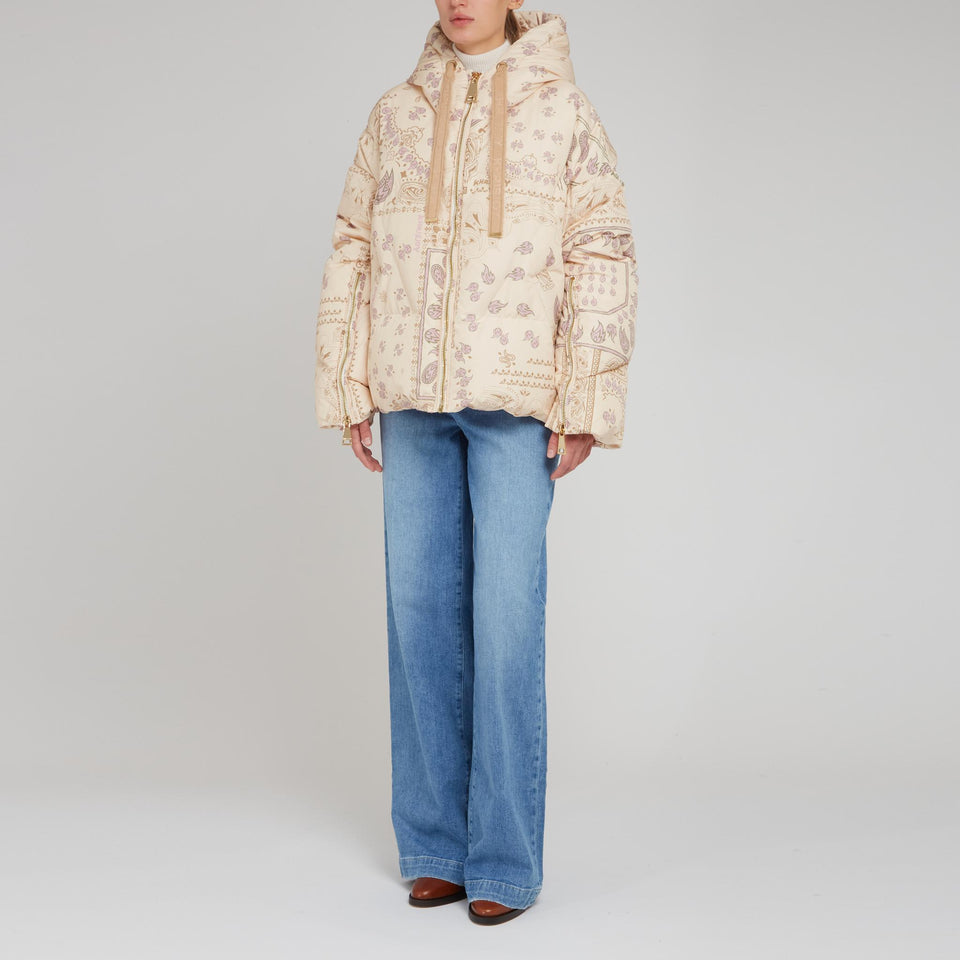 Pimino "Bandana" in tessuto beige