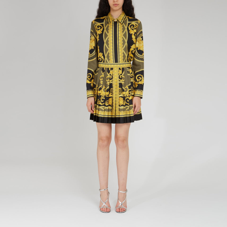 Camicia ''La Coupe des Dieux'' in seta multicolor