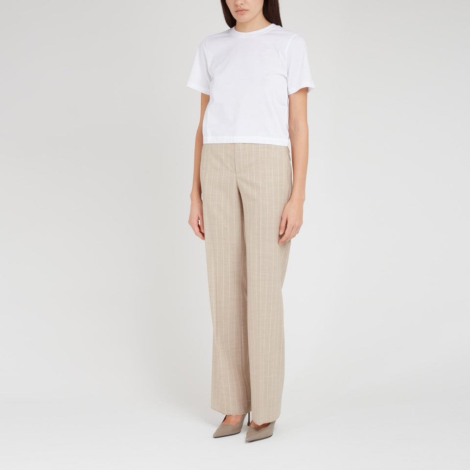 White cotton T-shirt