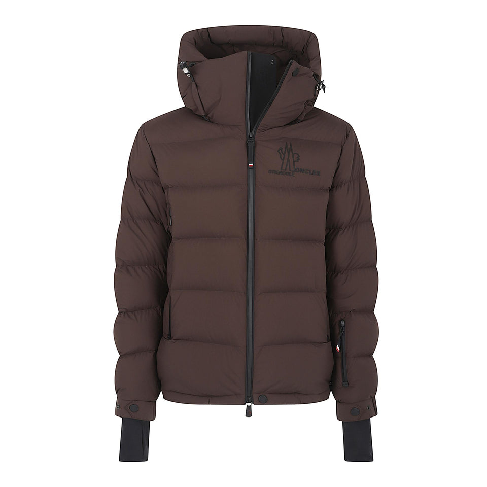Piumino ''Isorno'' in tessuto marrone 1A00050 539X6259 MONCLER 
