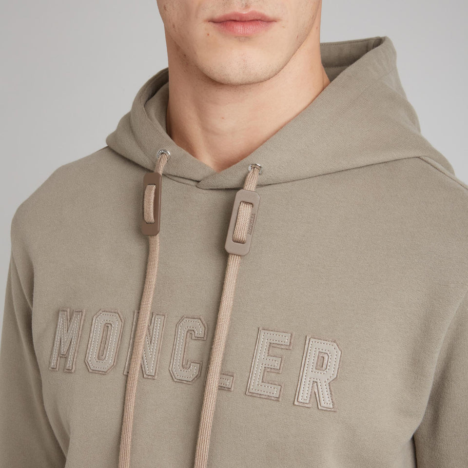 Brown cotton sweatshirt