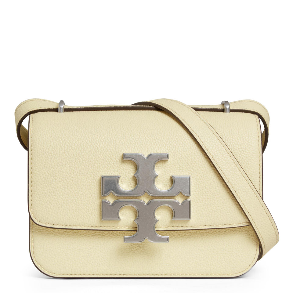 Borsa piccola "Eleanor Pebbled" in pelle gialla 155671 700 TORY BURCH 
