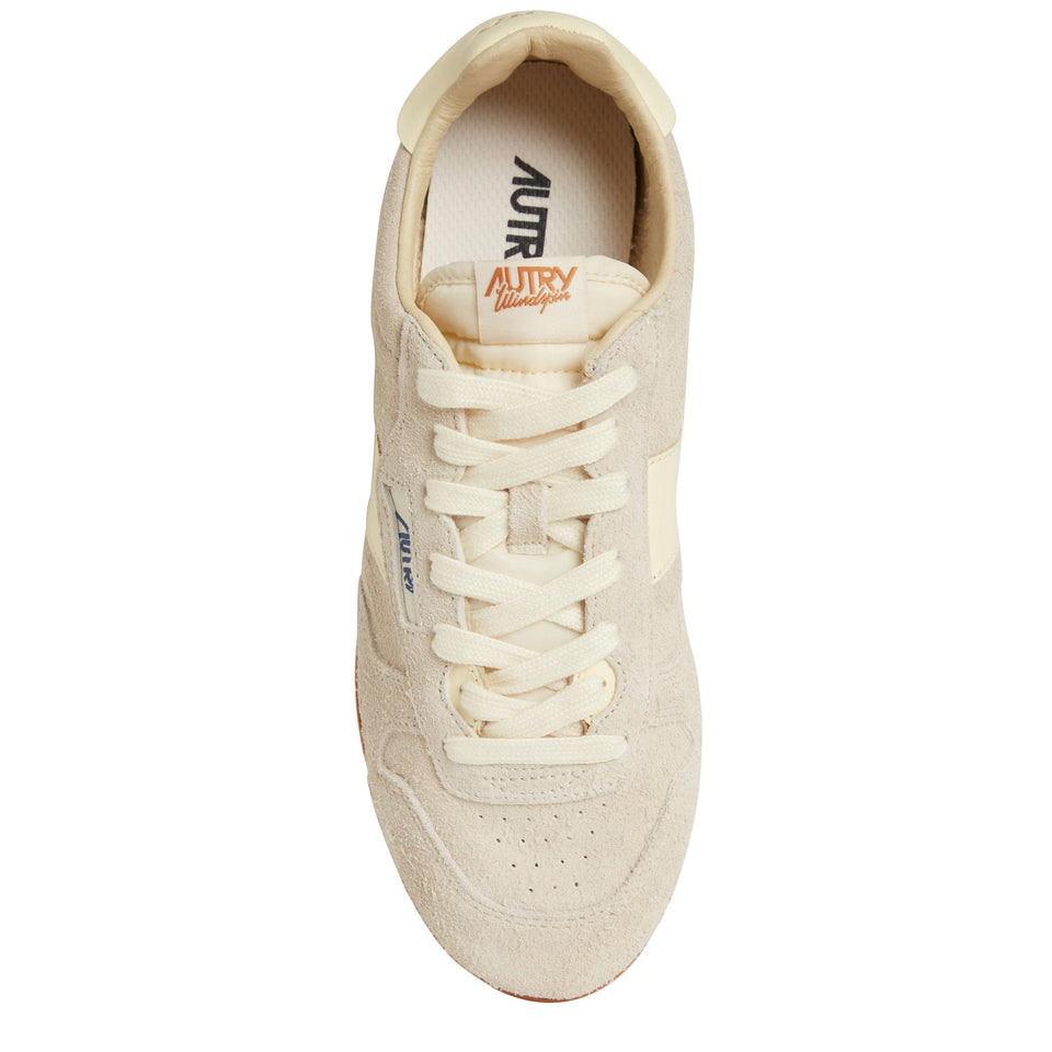 Sneakers ''Windspin'' in suede beige WSLW-UB01 WIFE/RUT AUTRY 