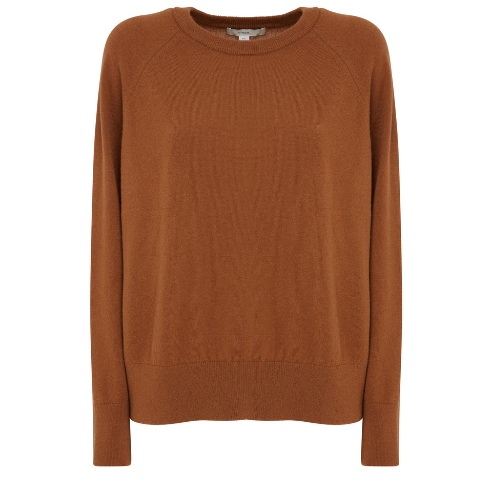 Brown cashmere sweater