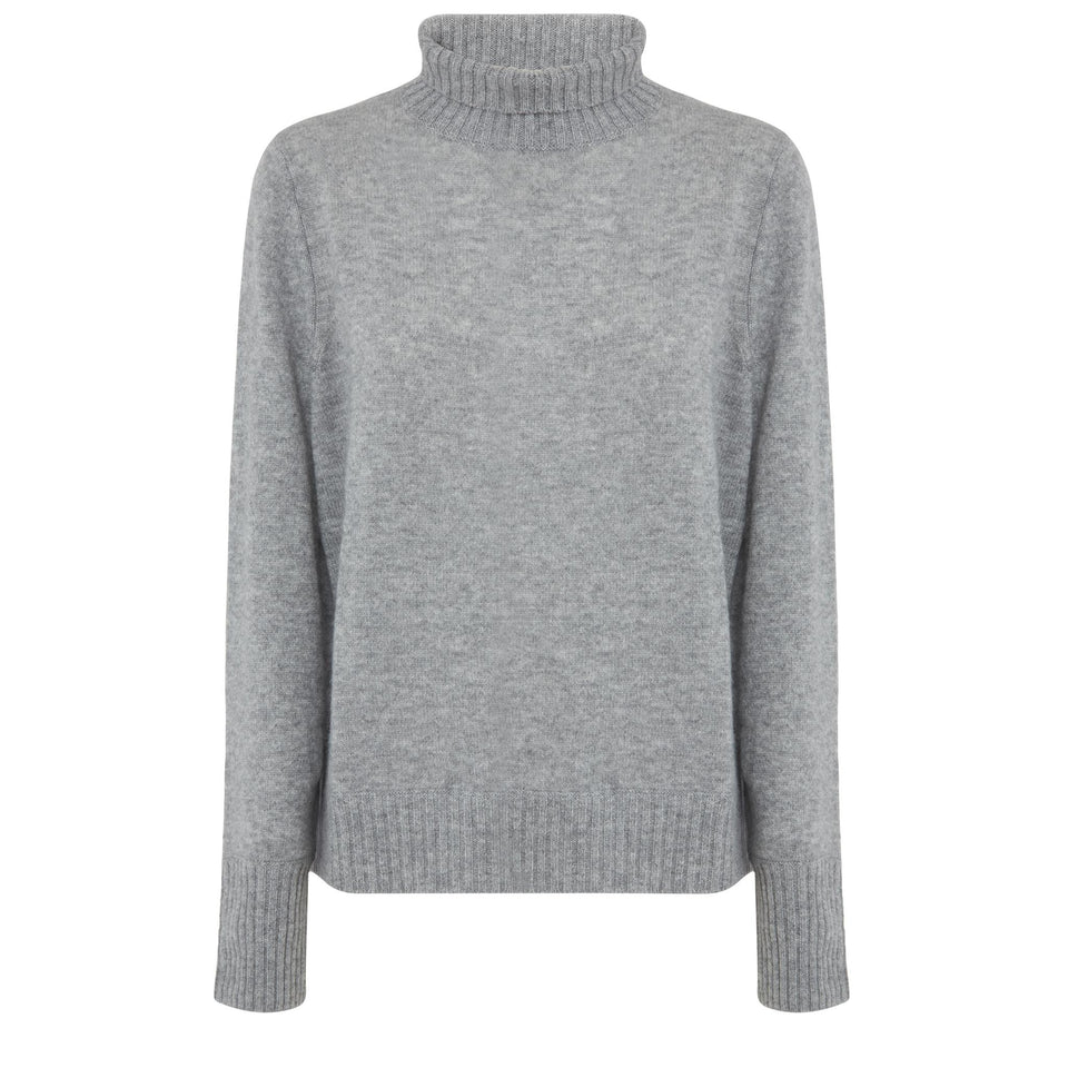 Maglia in cashmere grigia