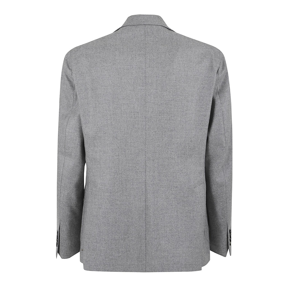 Giacca mono petto in lana grigia 1SMC22K 01002140 TAGLIATORE 