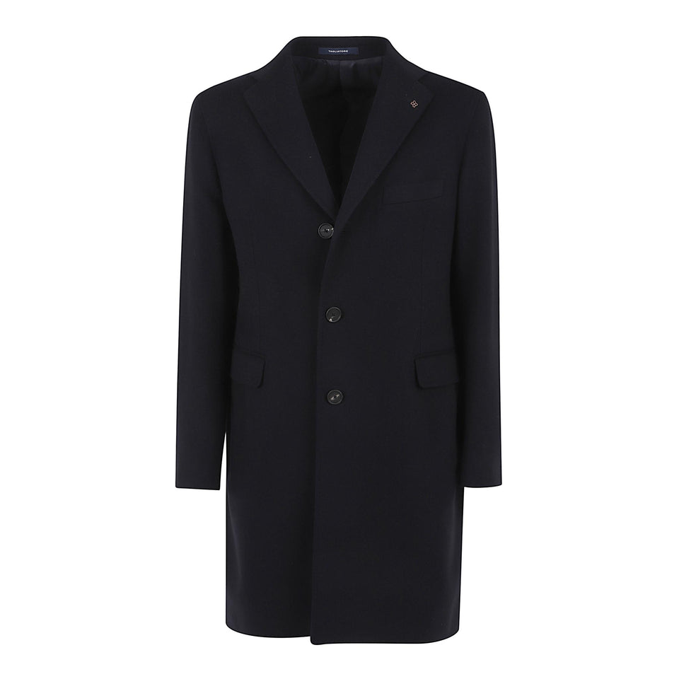 Cappotto in lana blu CFBM13B 3500011254 TAGLIATORE 