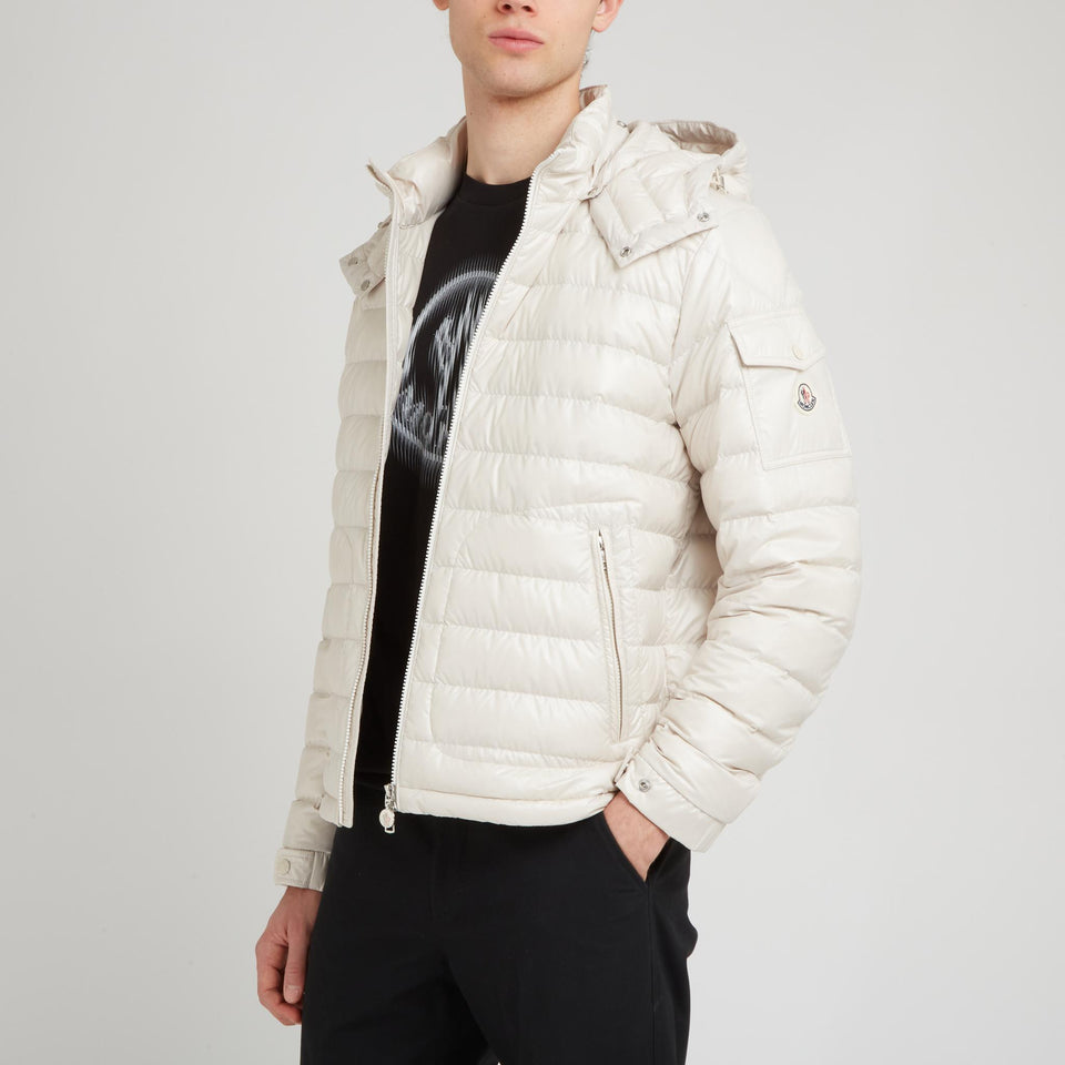 Piumino "Lauros" in tessuto bianco