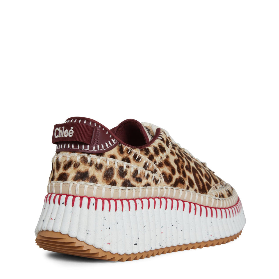 Sneakers "Nama" in tessuto multicolor CHC24W00RNQ 220 CHLOE 