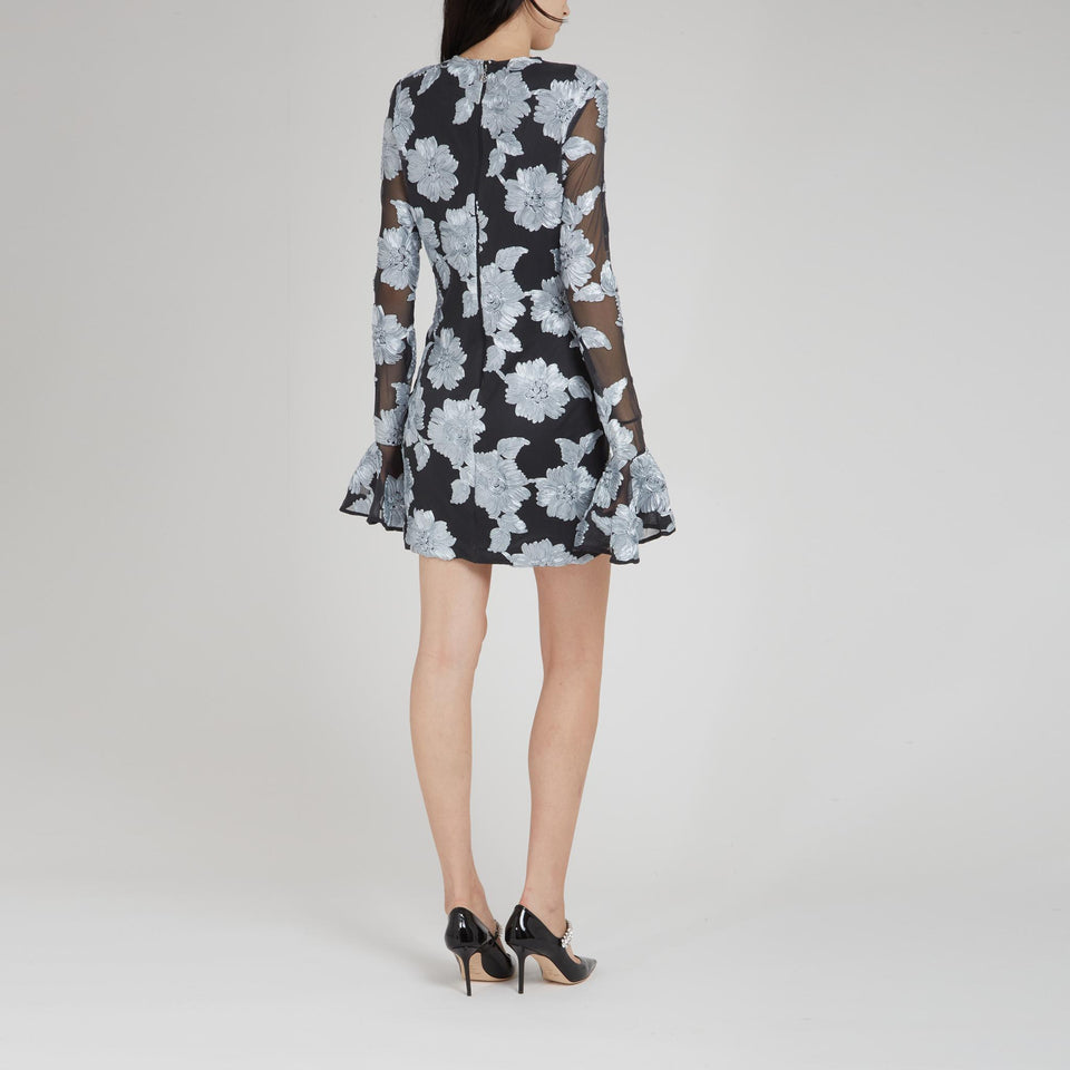 Abito in tessuto multicolor