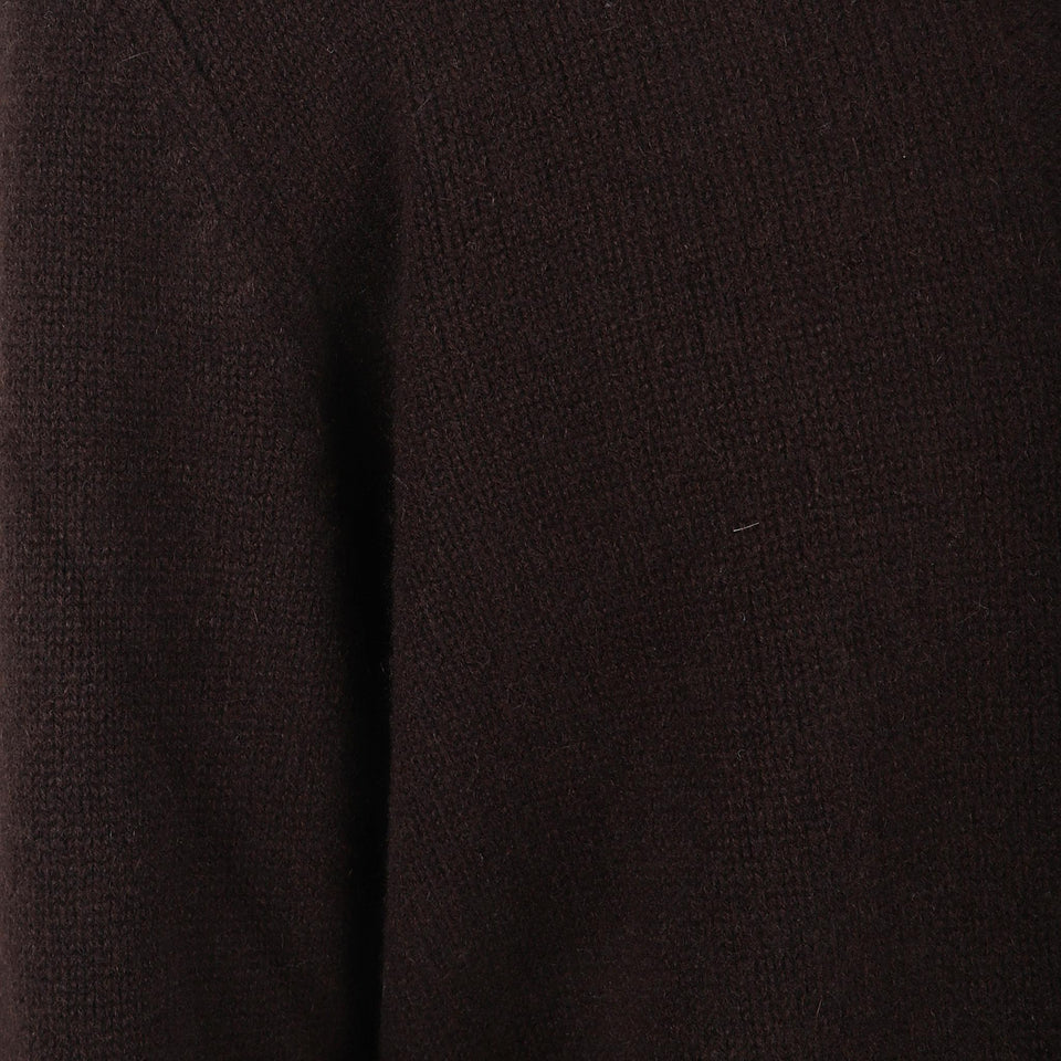 Maglia in cashmere marrone FW25K27LPCS 1821 BRETT JOHNSON 