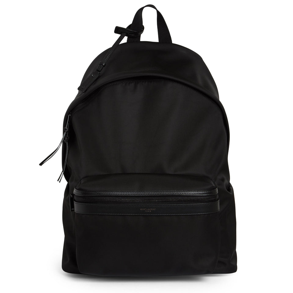 Zaino City in nylon nero - GIO MORETTI