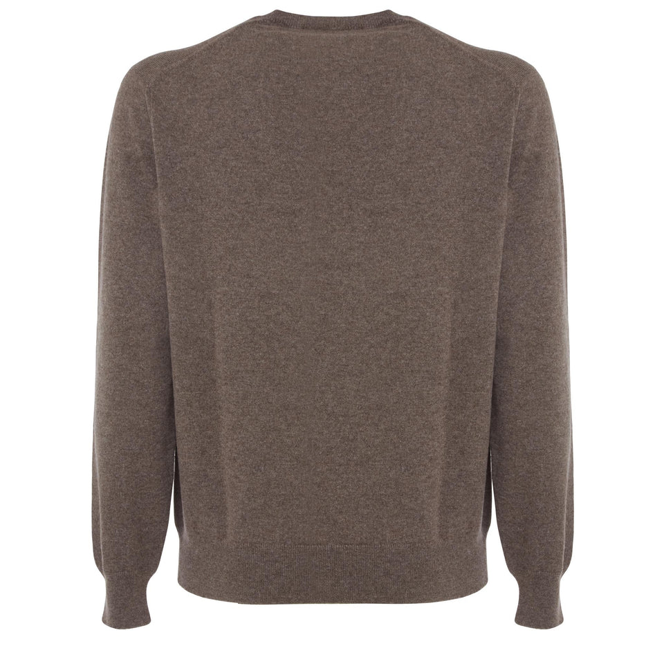 Brown cashmere sweater
