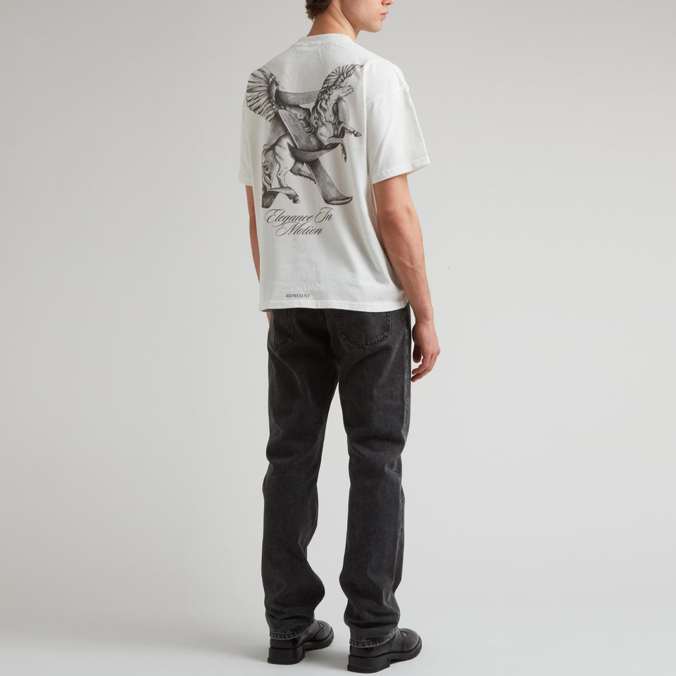 White cotton T-shirt