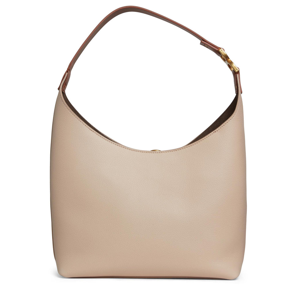 Borsa ''Marcie'' in pelle beige