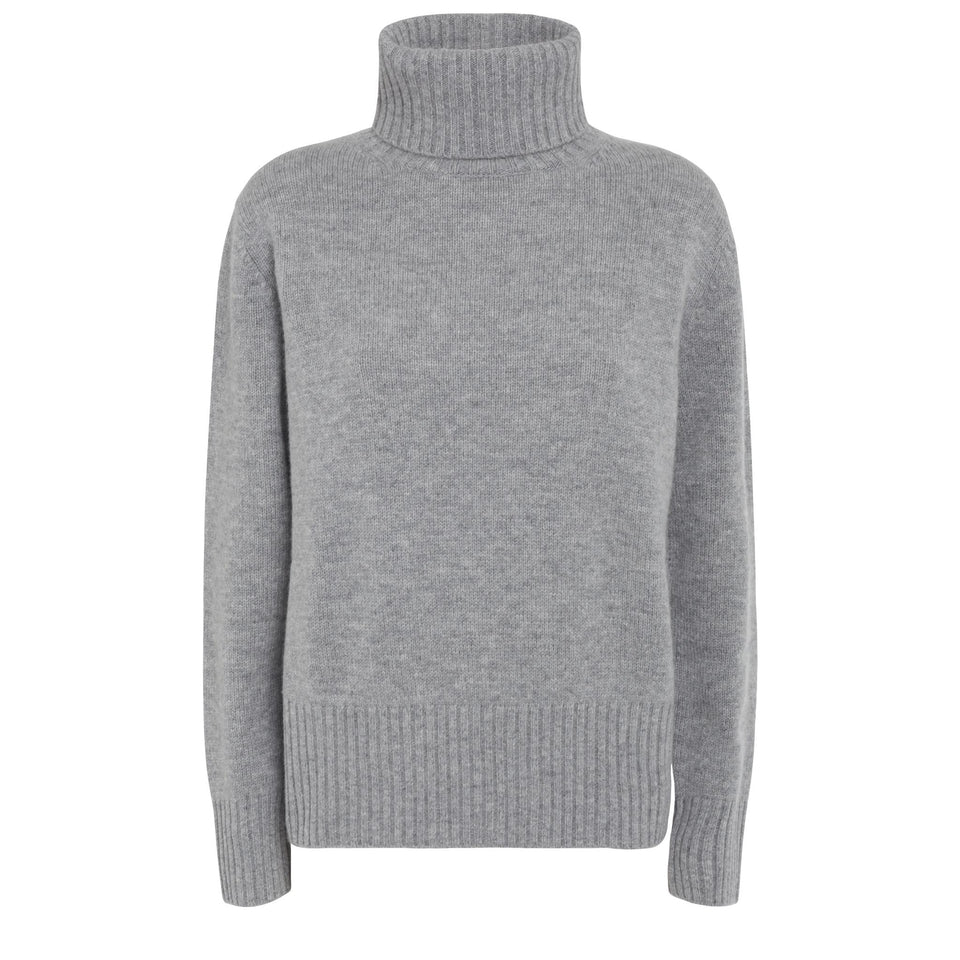 Maglione in lana grigio