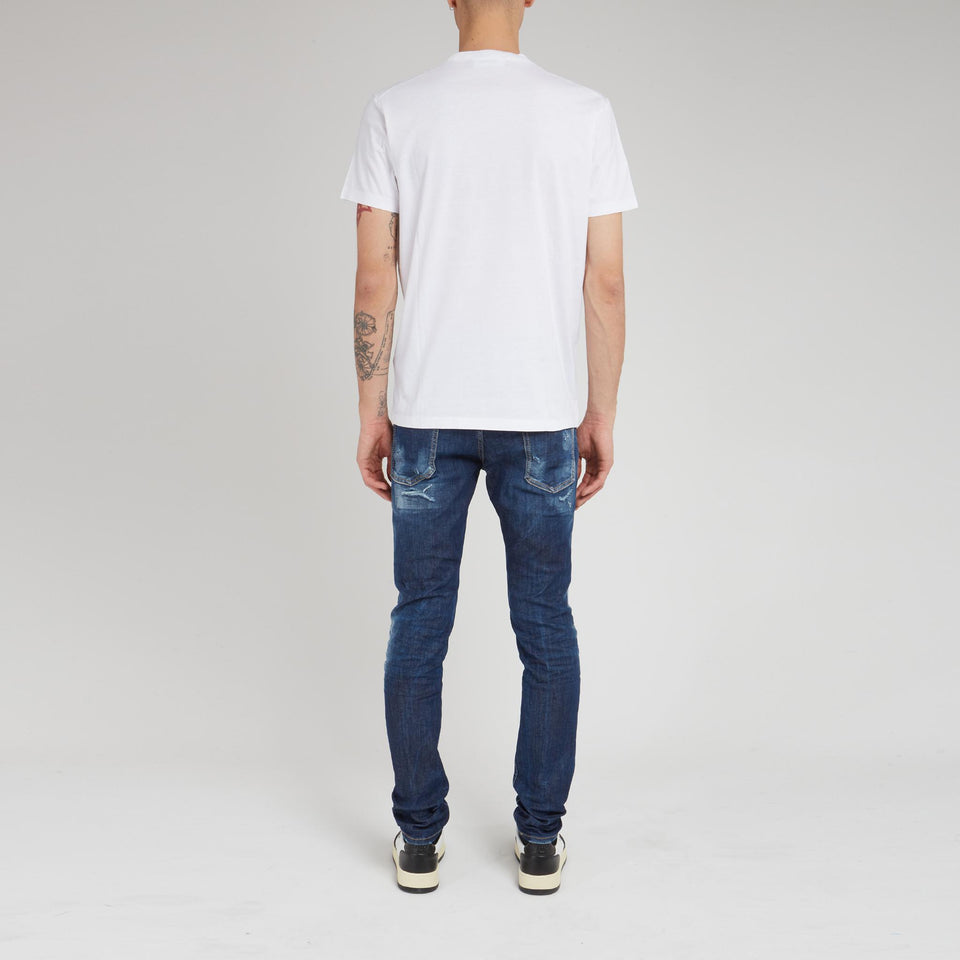 White cotton T-shirt