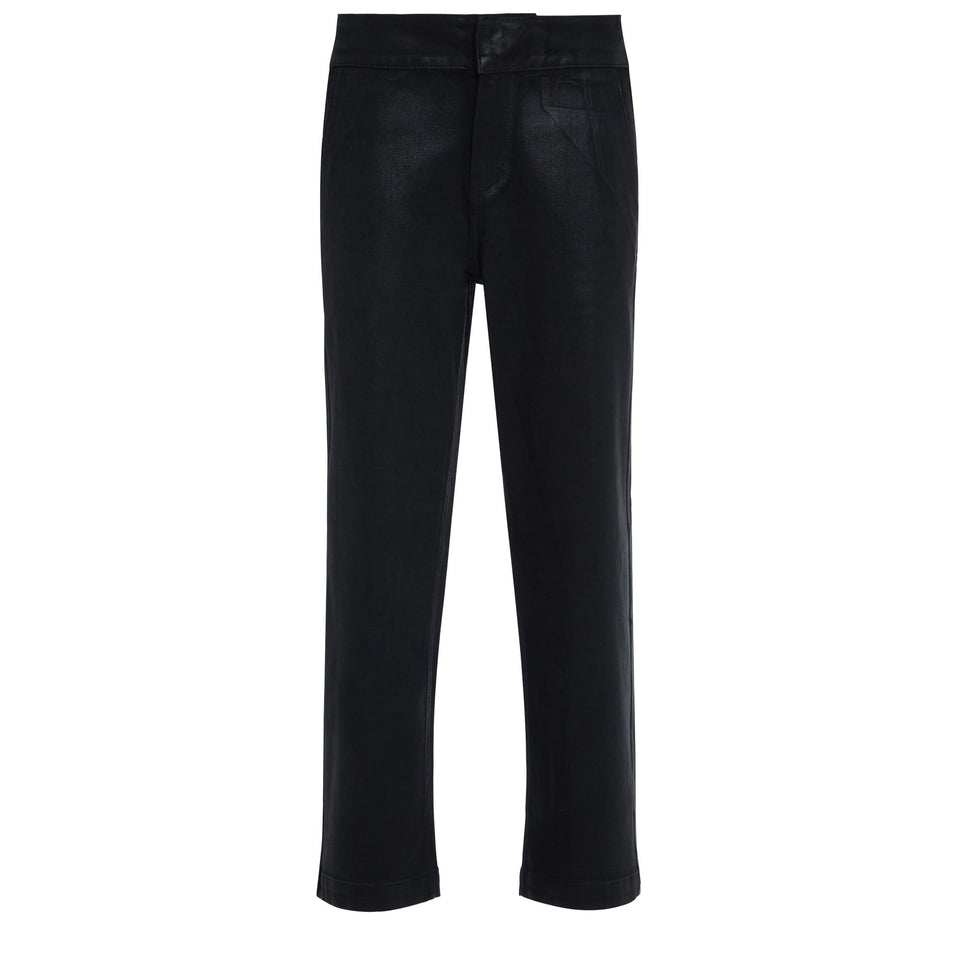 Pantelone "Nellie" in tessuto nero - GIO MORETTI