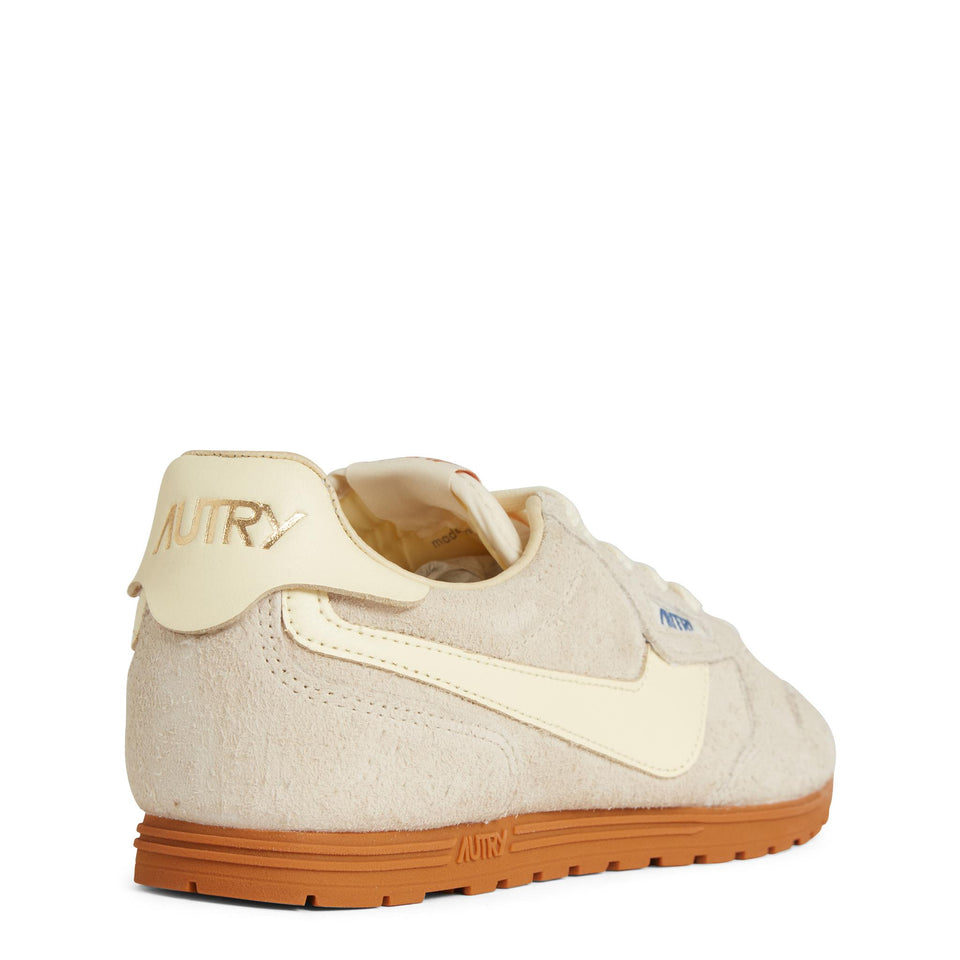 Sneakers ''Windspin'' in suede beige WSLW-UB01 WIFE/RUT AUTRY 