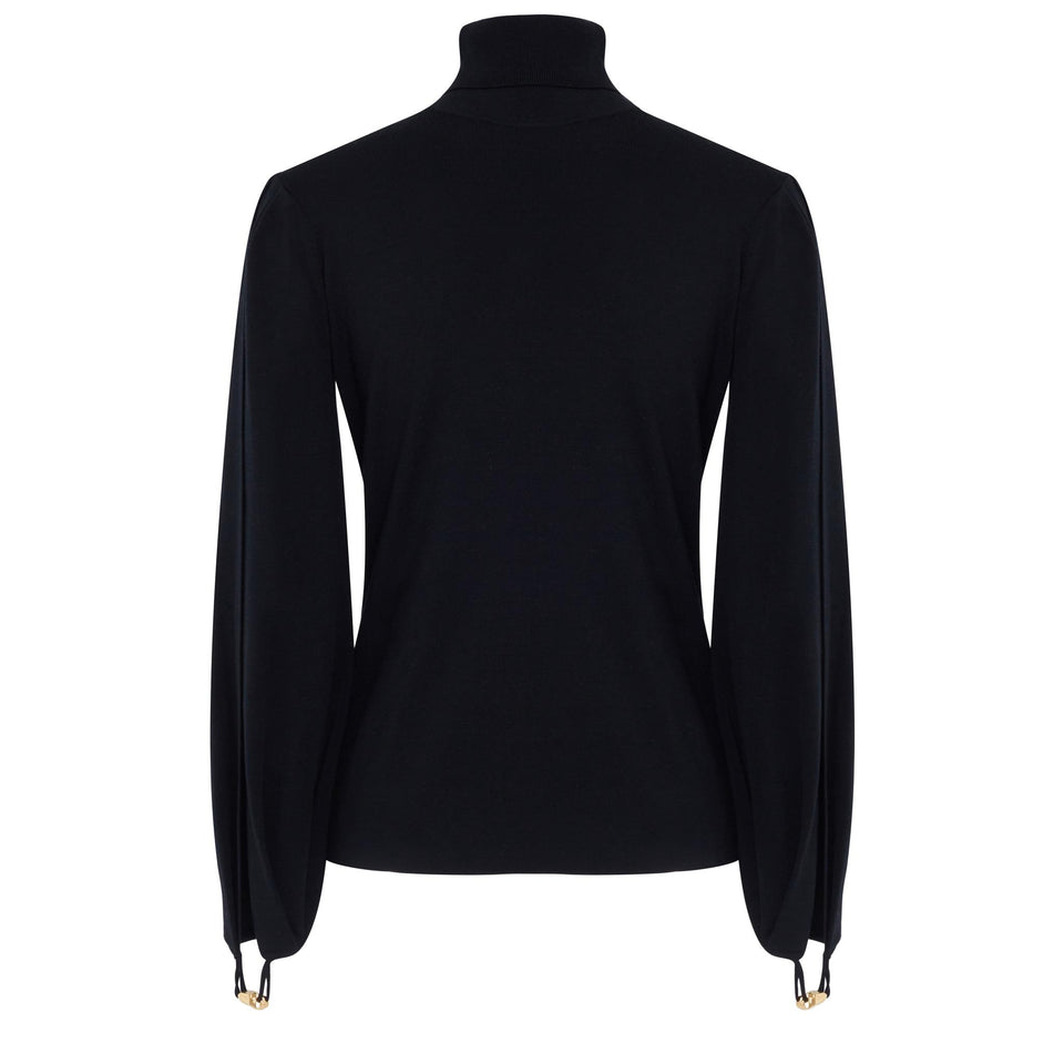 Maglione in lana nero
