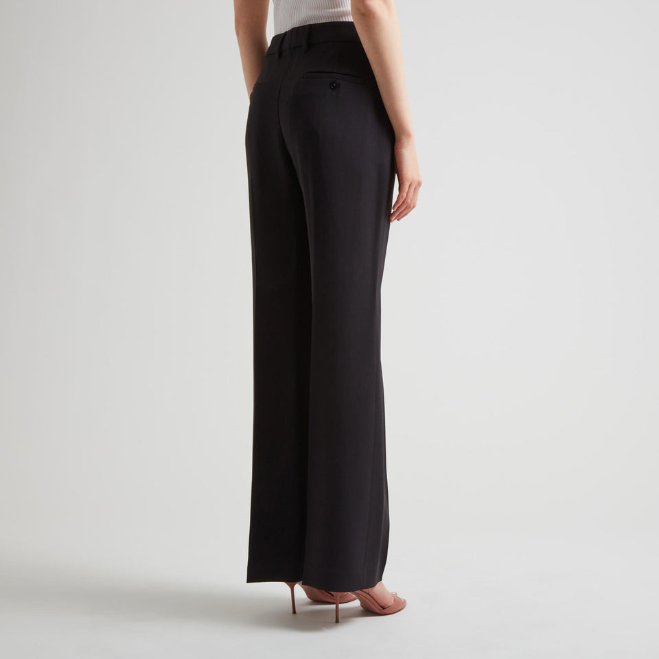 Pantalone sartoriale in tessuto blu