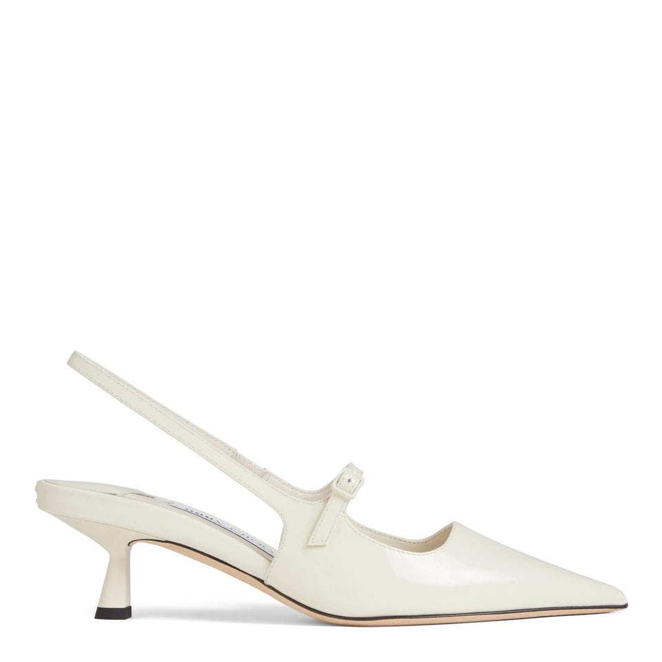 Decolletè "Didi" 45 in pelle bianca DIDI45 PATLATTE JIMMY CHOO 