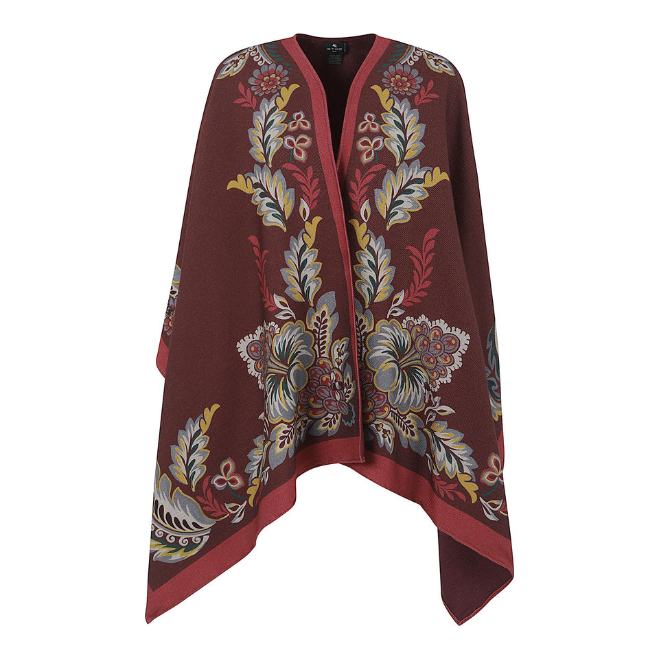 Mantella in lana multicolor WRBD0004 AV801X0866 ETRO 